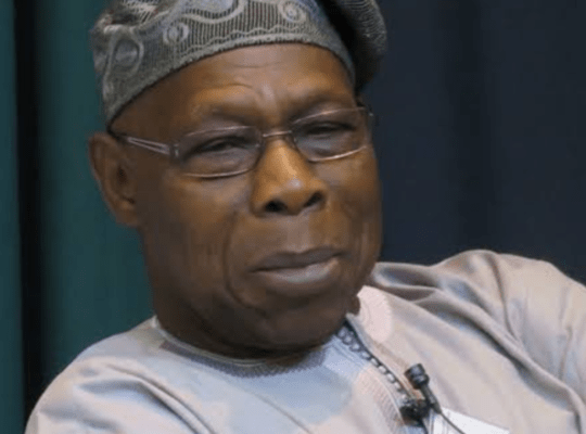 Former Nigeria's President Olusegun Obasanjo