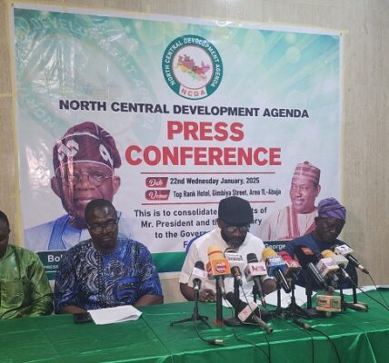 North Central Group Passes Vote of Confidence on Tinubu, Akume, Urges Swift Action on Development Commission