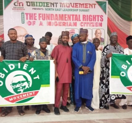 Dr. Yunusa Tanko Advocates for Fundamental Rights at Obidients Movement North East Leadership Summit