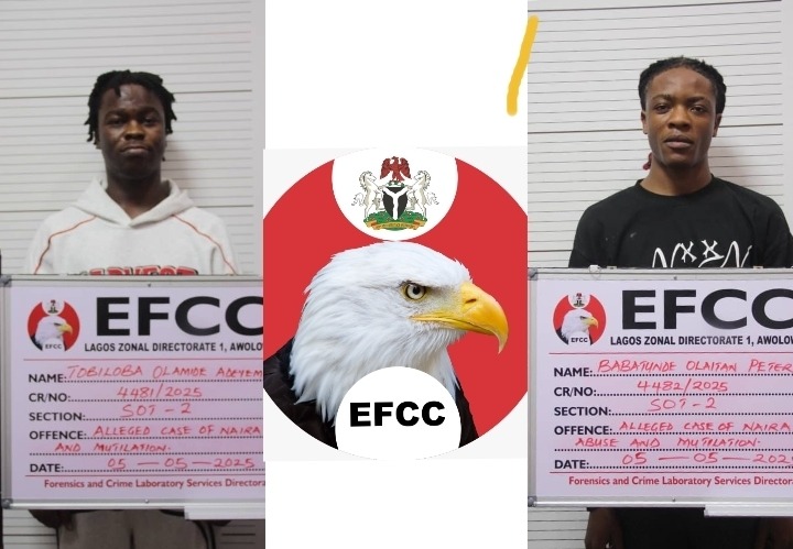 EFCC Witness Tells Court How Former Accountant-General Cornered N868m As Two Jailed for Spraying Naira In a stark display of Nigeria’s ongoing war against financial misconduct, two separate courtrooms—one in Abuja and the other in Lagos—delivered a strong message on Thursday: whether it is multimillion-naira corruption or the illegal spraying of currency at social events, no economic crime is too big or too small for justice. Ex-Accountant General Accused of Diverting Defence Funds At the Federal High Court in Maitama, Abuja, explosive testimony was delivered against Chukwunyere Anamekwe Nwabuoku, a former Acting Accountant General of the Federation (AGF), who is standing trial on a nine-count amended charge brought by the Economic and Financial Crimes Commission (EFCC). The charges border on alleged money laundering to the tune of N868,465,000—a staggering amount purportedly siphoned from the Federal Ministry of Defence while he served as the Director of Finance and Accounts. Testifying as the ninth prosecution witness (PW9), Gudi Daniel Johnson, an investigator with the Independent Corrupt Practices and Other Related Offences Commission (ICPC), detailed how the accused allegedly used shell companies, proxies, and coordinated cash withdrawals to funnel public funds into personal and private accounts. According to Johnson, the ICPC’s investigation began after receiving intelligence from the Ministry of Defence concerning suspicious transactions linked to companies such as Trans Afro Limited, Torch Global Limited, and Teemell Limited. “Our analysis of bank records and Corporate Affairs Commission (CAC) documents showed significant inflows from the Ministry into these companies’ accounts,” he stated. The witness further testified that one Gideon Joseph, named as a director in these firms, was identified as a front for the operation. When investigators attempted to trace Joseph, they turned instead to the Ministry, where a senior accounts officer revealed that all instructions came directly from Nwabuoku. Johnson testified that the funds, officially earmarked for confidential security operations, were often withdrawn in cash and subsequently diverted. He narrated how Joseph withdrew large sums and deposited them into the account of M. Daddy’s Ltd, allegedly on Nwabuoku’s instruction. One Jerry Nwachukwu later confirmed depositing N355 million into that account on the defendant’s behalf. “Though the defendant initially admitted only to benefiting N100 million, our analysis showed that the web of transfers extended further. N150 million was traced to Quantum Zenith Ltd, while another N13 million was used to purchase property through El Salen Ltd, and N10 million was used to acquire a power generator,” Johnson stated. The investigation also uncovered a property worth N65 million at City Gate Homes, which the defendant claimed was from earlier investments. However, the Code of Conduct Bureau (CCB) reported no such asset declaration on record. Key pieces of documentary evidence were tendered and admitted by the court, including correspondence from the Office of the National Security Adviser (ONSA), CAC reports, responses from Zenith Bank, Access Bank, and the CCB. The trial, presided over by Justice James Omotosho, has been adjourned to May 22 and 23 for further hearing. Meanwhile in Lagos: Two Convicted for Spraying Naira at Social Event While the high-stakes corruption case unfolded in Abuja, a Federal High Court sitting in Ikoyi, Lagos handed down prison sentences to two individuals convicted of abusing the national currency during a social event. Babatunde Peter Olaitan, popularly known as TDollar, and Tobilola Olamide, also known as TobiNation, were each sentenced to six months imprisonment by Justice Alexander Owoeye. Both were given the option of paying a N200,000 fine. According to the EFCC, the duo was arraigned on separate one-count charges for spraying N200 notes during a party on April 8, 2025, at 23 Macdonald Road, Ikoyi. The charges were brought under Section 21(1) of the Central Bank Act, 2007, which criminalizes tampering with and defacing the Naira. The EFCC’s Lagos Zonal Directorate launched an investigation after footage of the party went viral on TikTok. During the trial, EFCC investigative officer Ibrahim Bukar testified that Olaitan was seen in the video dancing and spraying money, an offense that triggered his arrest on May 5, 2025. The same video evidence was presented in court, alongside voluntary statements from the defendants. Bukar recounted that Olaitan claimed a fan had handed him a bundle of N200 notes at the club, which he subsequently sprayed. The evidence was deemed credible and led to their conviction. Justice Without Bias These two cases, though vastly different in scale and social impact, illustrate the Nigerian judiciary's resolve to tackle financial infractions at all levels. From a senior public officer accused of cornering nearly a billion naira in public funds to social media influencers caught glamorizing the illegal defacing of currency, the message from the bench was unequivocal: no one is above the law. As anti-corruption agencies intensify their efforts, these courtroom outcomes reaffirm the critical need for integrity, accountability, and civic discipline in the stewardship and use of public resources and the national currency.