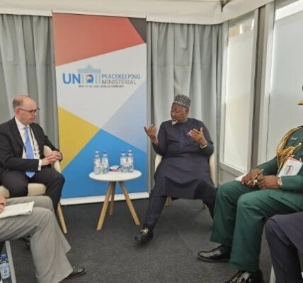 Nigeria’s Defence Minister Badaru Participates in UN Peacekeeping Ministerial 2025 in Berlin