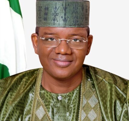 Nigeria's Honourable Minister of State for Defence, H.E. Dr. Bello Mohammed Matawalle, CON,