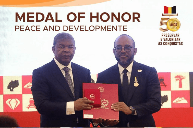 The All-Africa Students’ Union (AASU) has hailed Angolan business magnate and philanthropist, Dr. Agostinho Kapaia, after he was decorated with the Angolan Presidential Medal of Honour for Peace and Development by President João Manuel Gonçalves Lourenço.