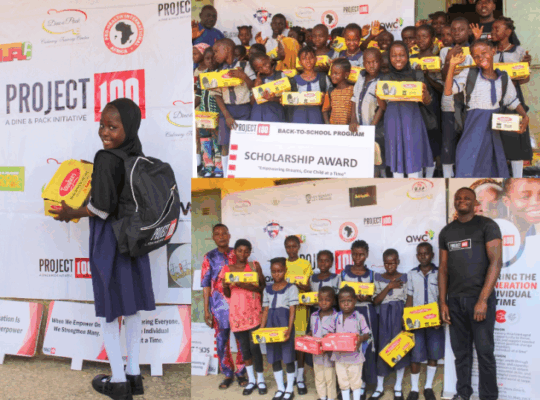 Project100 Spreads Joy in Zhidu: 30 Pupils Win Scholarships, Dozens Receive Shoes and School Supplies in Inspiring Back-to-School Drive