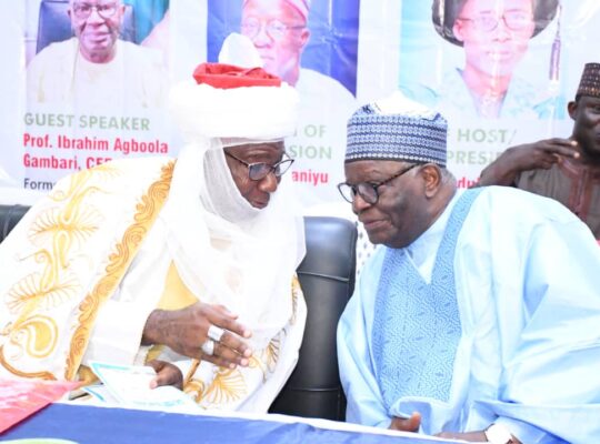 Former Minister of External Affairs, Professor Ibrahim Gambari