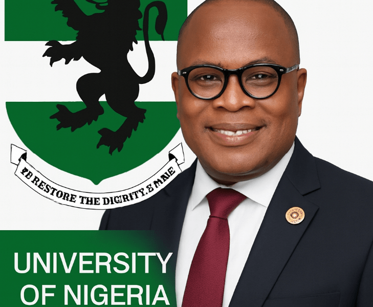 Vice Chancellor of the University of Nigeria Nsukka (UNN), Prof. Simon Uchenna Ortuanya