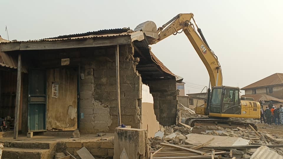 Gov. Ododo Orders Demolition of Criminal Hideout in Okene, Invalidates Illegally Acquired Properties