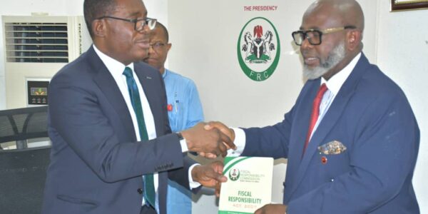 FRC Chairman Hails NDIC Over Prompt Remittance of Operating Surplus
