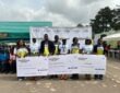 The winners of Corpreneurship Challenge pose for a photo with Unity Bank teams in Lagos