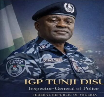 Ajia Congratulates New IGP Tunji Disu, Urges Reforms to Strengthen Nigeria’s Security Architecture