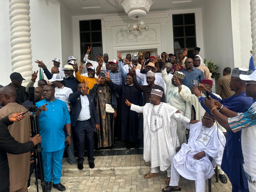 The political atmosphere ahead of the 2027 general elections intensified on Wednesday as the National Leader of the Nigeria Democratic Congress (NDC), Senator Seriake Dickson, formally received a fresh wave of defectors into the party, including former Deputy Governor of Gombe State, John Lazarus Yoriyo, two members of the Edo State House of Assembly, and other political leaders and supporters from Edo State.