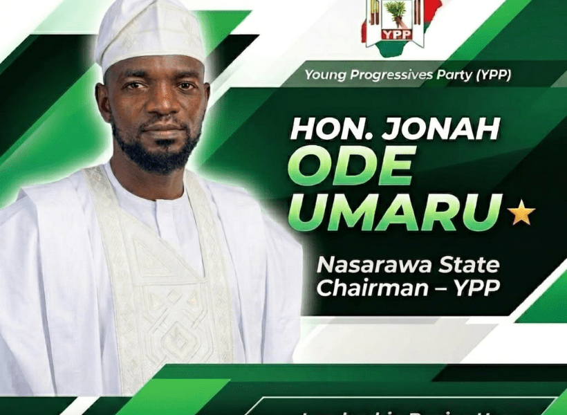 In the evolving political landscape of Nasarawa State, where grassroots engagement increasingly determines political relevance, one name steadily gaining attention is Jonah Ode Umaru, Nasarawa State Chairman of the Young Progressives Party (YPP)