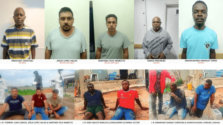 The National Drug Law Enforcement Agency (NDLEA) has dismantled a multi-billion-naira transnational methamphetamine syndicate involving Nigerian and Mexican operatives, in what authorities described as a major victory against organized criminal enterprises threatening Nigeria’s economy and national security.