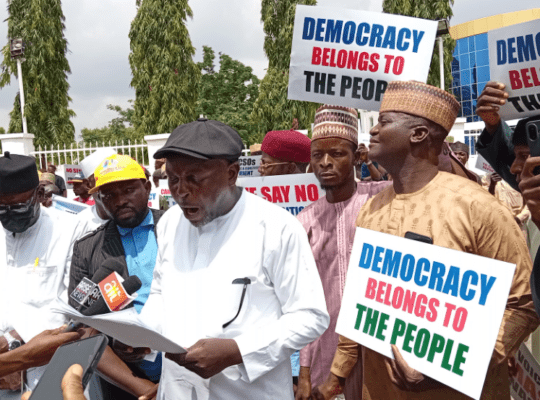 National Chairman of the All Progressives Congress (APC), Prof. Nentawe Yilwatda, on Thursday moved to defuse growing tensions over the controversial Niger South Senatorial District primary election after receiving a delegation of protesters who demanded the cancellation of the exercise and the conduct of a fresh poll.