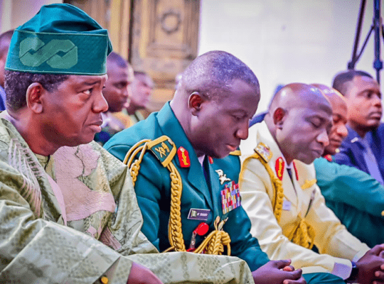 Minister of State for Defence, Dr. Bello Muhammed Matawalle, has called on Nigerians to actively support the nation's security agencies and sustain prayers for the country's leaders, saying collective action remains essential to overcoming Nigeria's security challenges.