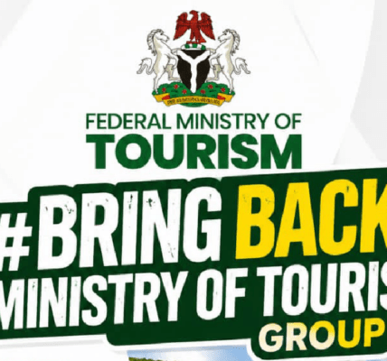 Tourism industry stakeholders have intensified calls for the restoration of a stand-alone Ministry of Tourism, saying the sector remains one of Nigeria’s most underutilized economic assets despite its immense capacity to generate employment, attract investment and contribute significantly to national economic growth.