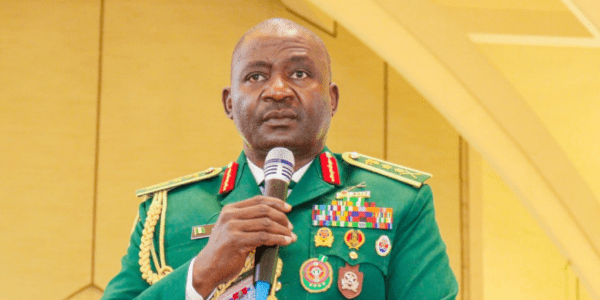 Minister of Defence, General Christopher Gwabin Musa retired