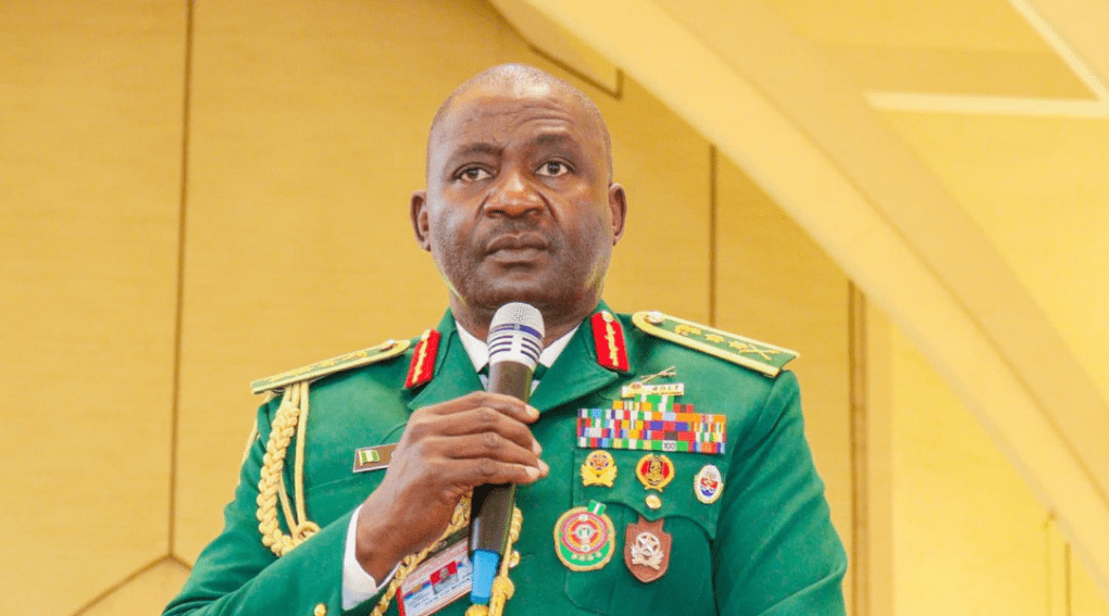 Minister of Defence, General Christopher Gwabin Musa retired