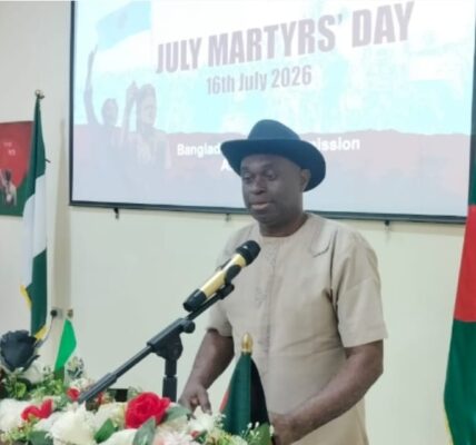 The Federal Government has been urged to deepen diplomatic and economic engagement with Bangladesh by establishing a resident Nigerian Embassy in Dhaka and leveraging the South Asian nation's development experience to accelerate Nigeria's economic growth.